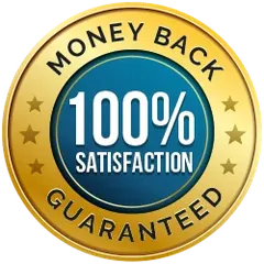 Money-back satisfaction seal